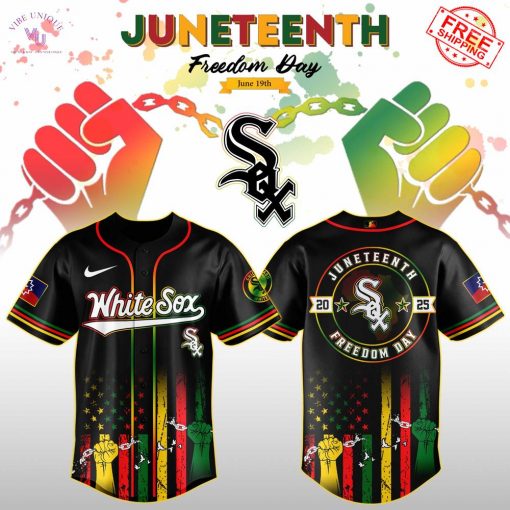 Chicago White Sox x Juneteenth Freedom Day 2025 Special Jersey