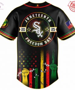 Chicago White Sox x Juneteenth Freedom Day 2025 Special Jersey 3