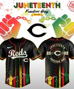 Cincinnati Reds x Juneteenth Freedom Day 2025 Special Jersey