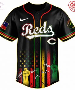 Cincinnati Reds x Juneteenth Freedom Day 2025 Special Jersey