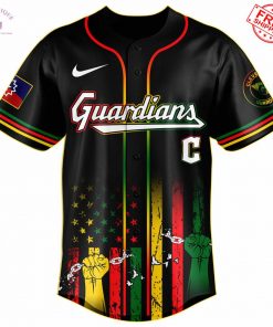 Cleveland Guardians x Juneteenth Freedom Day 2025 Special Jersey