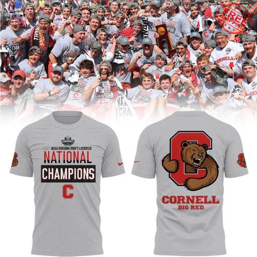 Cornell Big Red x Lacrosse National NCAA Champions 2025 Limited Merch Collection