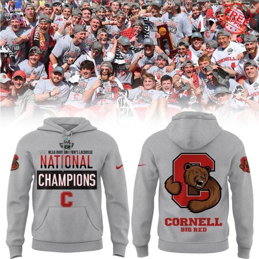 Cornell Big Red x Lacrosse National NCAA Champions 2025 Limited Merch Collection