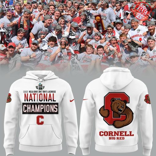 Cornell Big Red x Lacrosse National NCAA Champions 2025 Limited Merch Collection