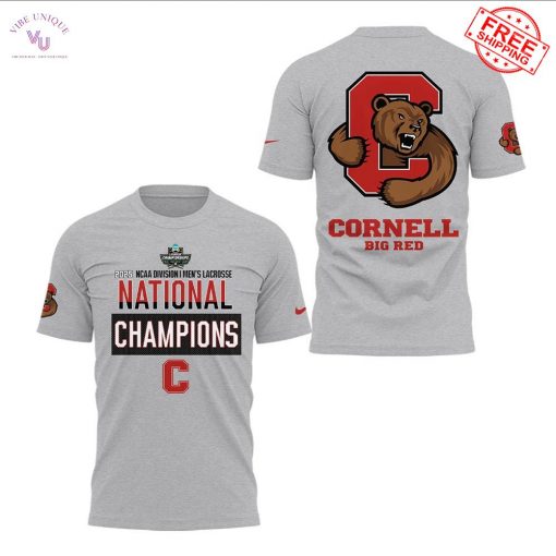 Cornell Big Red x Lacrosse National NCAA Champions 2025 Limited Merch Collection