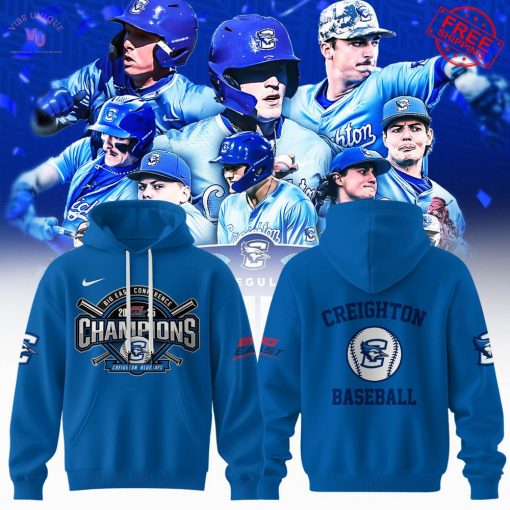 Creighton Bluejays 2025 Big East Conference Champions Limited Merch Collection