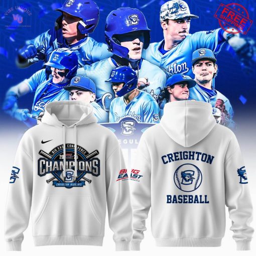 Creighton Bluejays 2025 Big East Conference Champions Limited Merch Collection