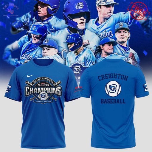 Creighton Bluejays 2025 Big East Conference Champions Limited Merch Collection