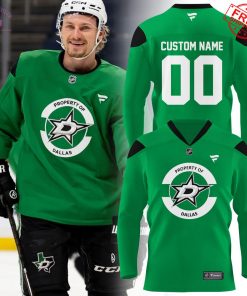 Dallas Star Property Of Dallas Custom Name Special Hockey Jersey