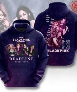 Deadline World Tour 2025 Blackpink In Your Area Limited Shirt Collection