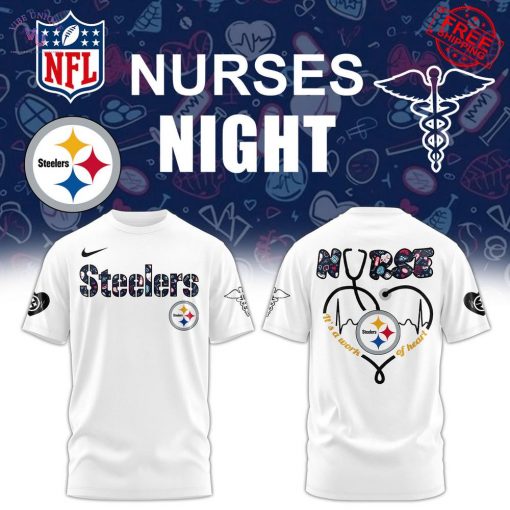 Pittsburgh Steelers x Nurses Night 2025 Special T-Shirt