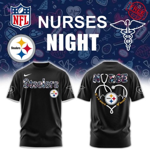 Pittsburgh Steelers x Nurses Night 2025 Special T-Shirt