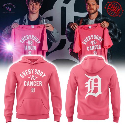 Detroit Tigers Everybody vs Cancer Limited Merch Collection