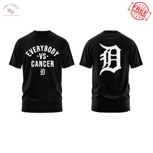 Detroit Tigers Everybody vs Cancer Limited Merch Collection
