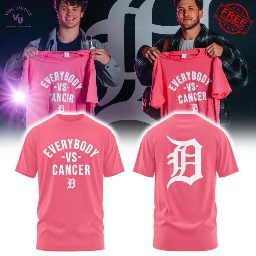 Detroit Tigers Everybody vs Cancer Limited Merch Collection