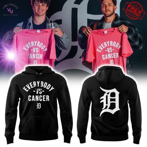 Detroit Tigers Everybody vs Cancer Limited Merch Collection