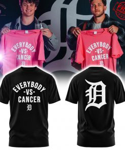 Detroit Tigers Everybody vs Cancer Limited Merch Collection 4