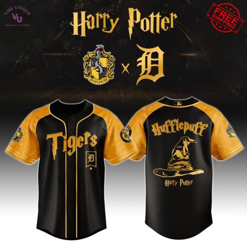 Detroit Tigers x Houses of Hogwarts Limited Baseball Jersey