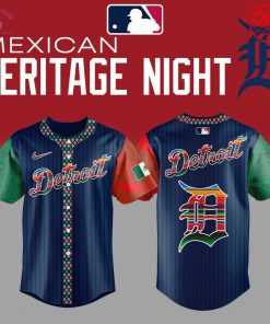 Detroit Tigers x Mexican Heritage Night 2025 Special Jersey