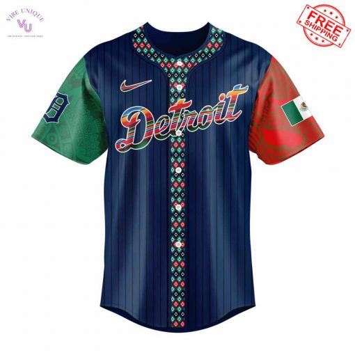 Detroit Tigers x Mexican Heritage Night 2025 Special Jersey