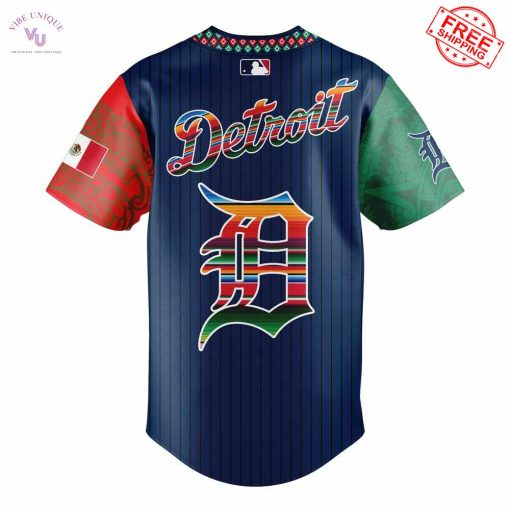 Detroit Tigers x Mexican Heritage Night 2025 Special Jersey