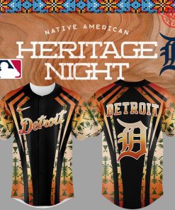 Detroit Tigers x Native American Heritage 2025 Special Jersey