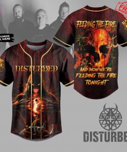 Disturbed Feeding The Fire Limited Baseball Jersey