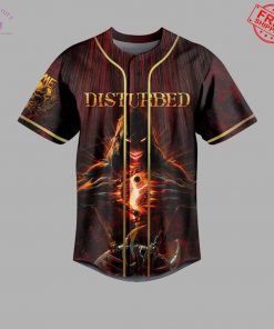Disturbed Feeding The Fire Limited Baseball Jersey