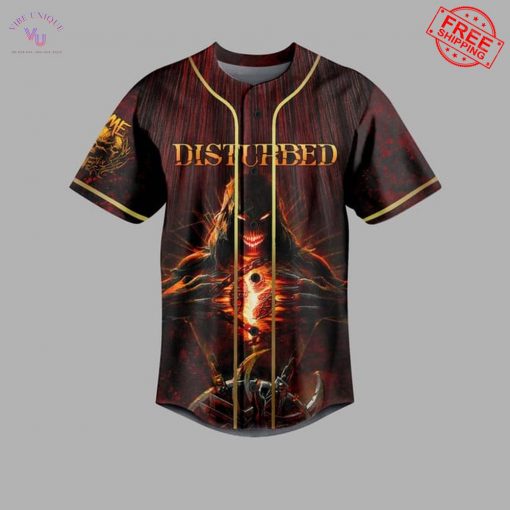 Disturbed Feeding The Fire Limited Baseball Jersey