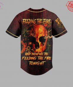 Disturbed Feeding The Fire Limited Baseball Jersey 3