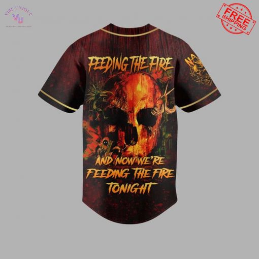 Disturbed Feeding The Fire Limited Baseball Jersey
