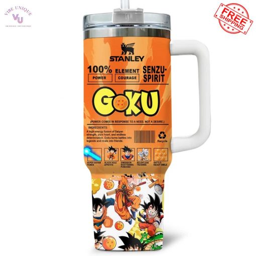 Dragon Ball Goku Custom Name Limited 40oz Stanley Tumbler