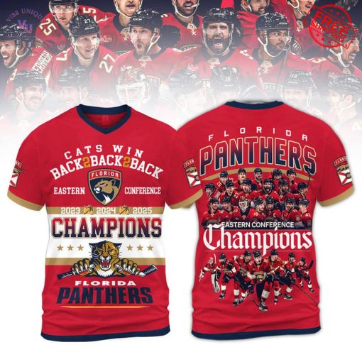 Florida Panthers Eastern Conference Champions 2025 Limited Merch Collection