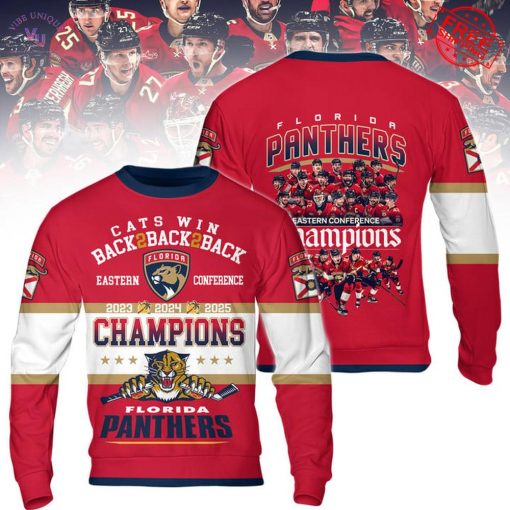 Florida Panthers Eastern Conference Champions 2025 Limited Merch Collection