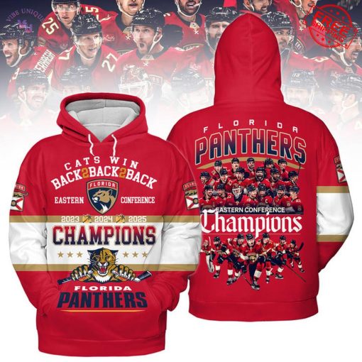 Florida Panthers Eastern Conference Champions 2025 Limited Merch Collection