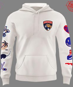 Florida Panthers Logo Shield Limited Cream Hoodie