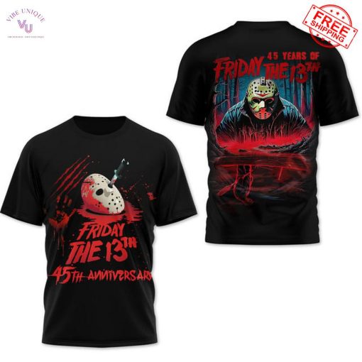 Friday The 13th 45 Years Anniversary Special Shirt Collection