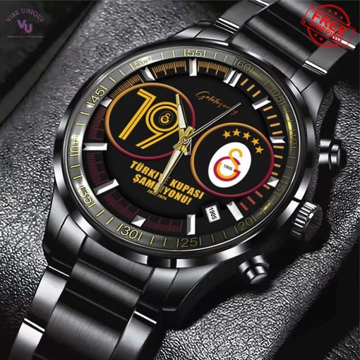 Galatasaray Super Lig Champions 24-25 Limited Stainless Steel Watch
