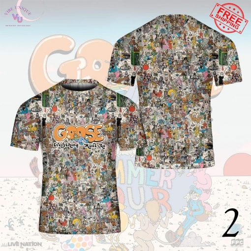 Goose Band Summer Tour 2025 Limited T-Shirt