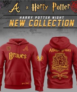 Harry Potter Night 2025 x Atlanta Braves Special New Hoodie 1