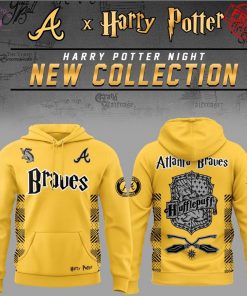 Harry Potter Night 2025 x Atlanta Braves Special New Hoodie 2