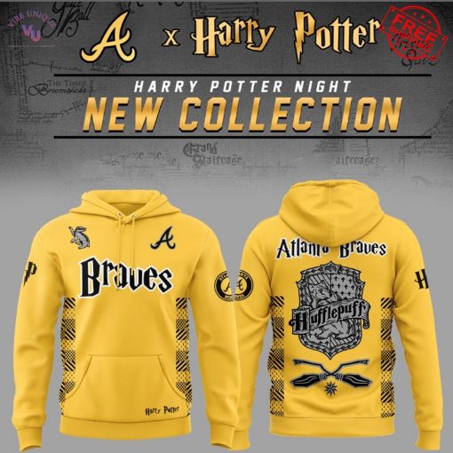 Harry Potter Night 2025 x Atlanta Braves Special New Hoodie