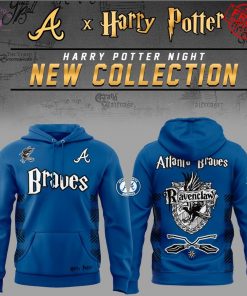 Harry Potter Night 2025 x Atlanta Braves Special New Hoodie 3