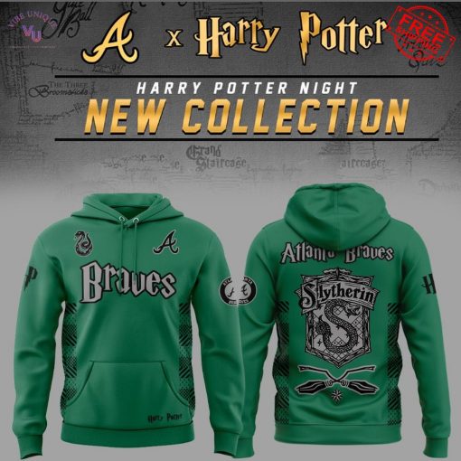 Harry Potter Night 2025 x Atlanta Braves Special New Hoodie