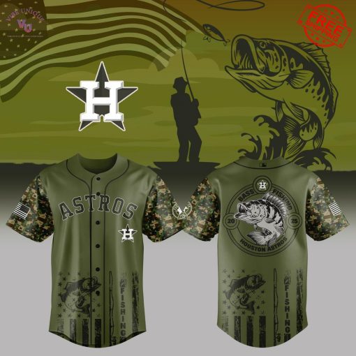 Houston Astros x Bass Fishing 2025 Limited Baseball Jersey