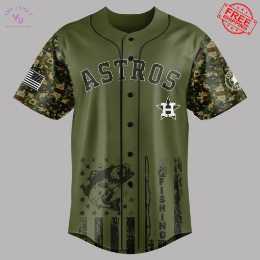 Houston Astros x Bass Fishing 2025 Limited Baseball Jersey