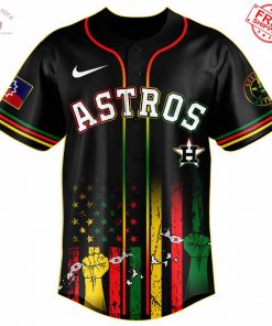 Houston Astros x Juneteenth Freedom Day 2025 Special Jersey