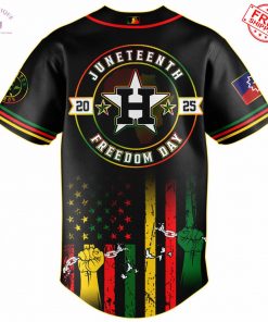 Houston Astros x Juneteenth Freedom Day 2025 Special Jersey 3