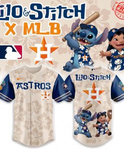 Houston Astros x Lilo & Stitch 2025 Limited Baseball Jersey