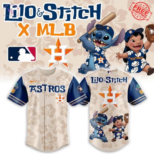 Houston Astros x Lilo & Stitch 2025 Limited Baseball Jersey